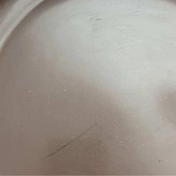 Vintage Enamelware Autumn Flowers Skillet Frying Pan  With Lid - Picture 10 of 15